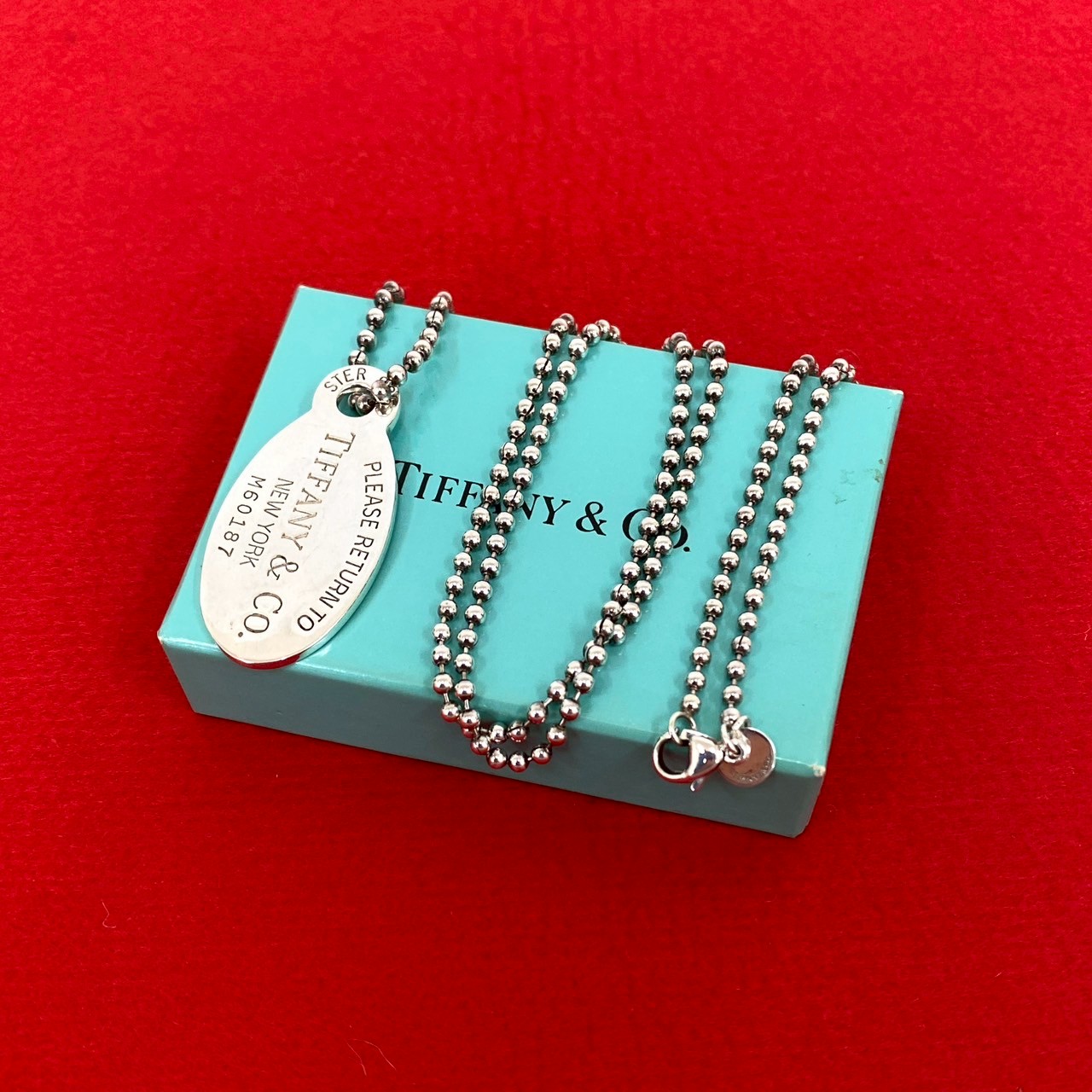 リターントゥ オーバル タグネックレス シルバー925 シルバー 11181