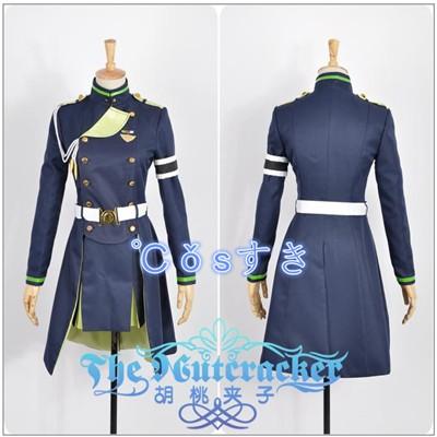 即納】終わりのセラフ 雪見時雨 ゆきみ しぐれ 軍服 制服 風 コスプレ 