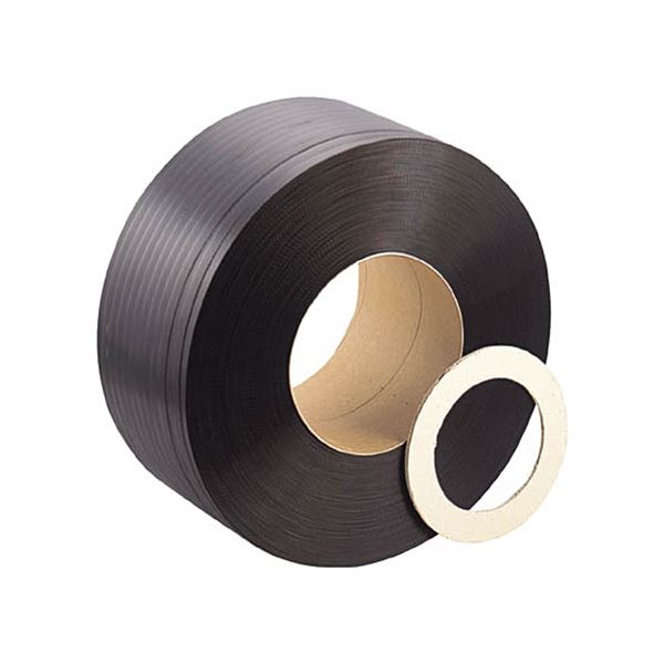 エコ自動梱包機用PPバンド 15.5mmx2500m 黒 TGPP-155E 1巻 11,042円