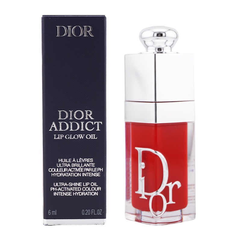 アディクト リップ グロウ オイル[031 ストロベリー]6ml リップオイル グロス 血色感 リップケア ぷっくり ツヤ 保湿[ギフトラッピング対応]