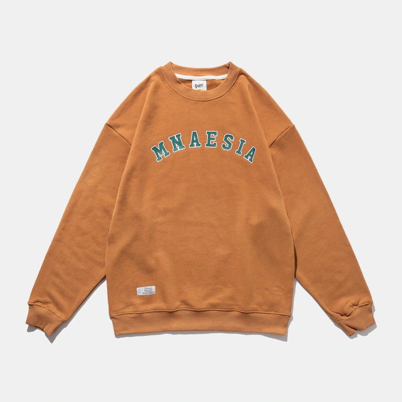 トレーナー 袖あり 長袖 ラウンドネック レギュラー シンプル カジュアル 大人 おしゃれ お洒落 かっこいい レトロ 大人女子 こなれ感 ラフ モダン 主役級 存在感 抜け感 原宿 ストリート