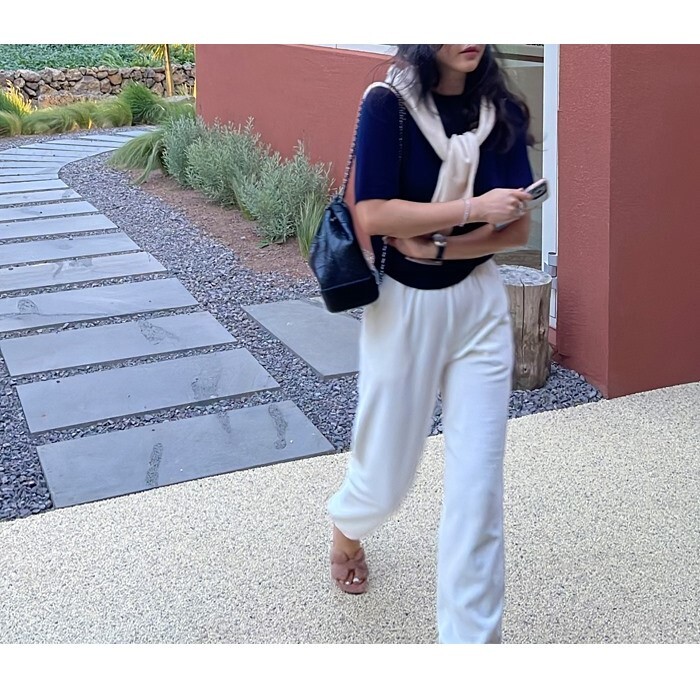 ボトムス パンツ ジャージ ジョガーパンツ フレアパンツ 膝下 アンクル丈 裾ゴム 伸縮性 綿 ポリエステル かわいい 大人可愛い シンプル カジュアル おしゃれ お洒落 かっこいい レトロ アジアンその他 パンツ