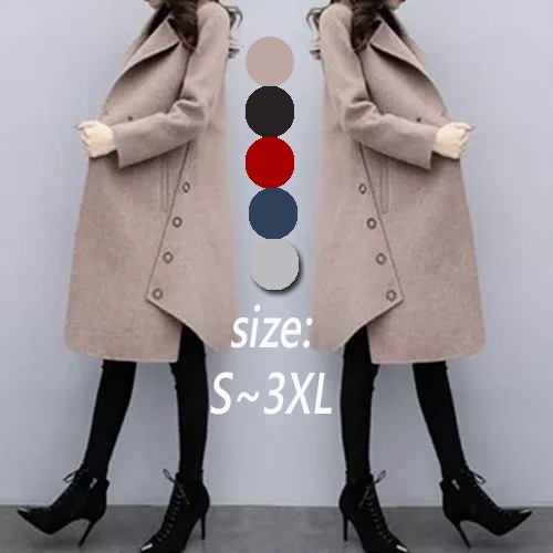 カジュアル 防寒 ウールコート冬 定番 軽い 暖かい ロングコートエレガント 気質 Fioccodineverelais Com