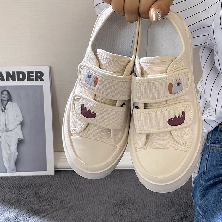 韓国 厚底スニーカー キャンバスシューズ ロートップ カジュアルシューズ スポーツシューズ