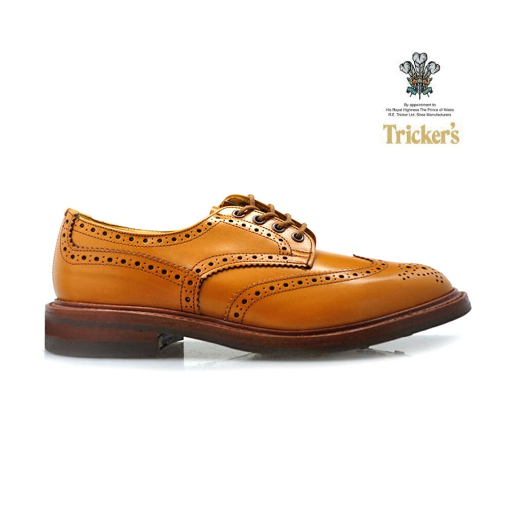 トリッカーズ バートン メンズ ダイナイトソール ブローグシューズ エイコーン アンティーク TRICKER S M5633 BOURTON ACORN[5633-acone] 35,685円