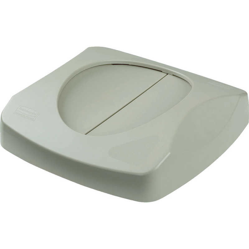 ニューウェルラバーメイド社　ラバーメイド アンタッチャブルスクエアコンテナ用スウィングトップ ベージュ　26898802