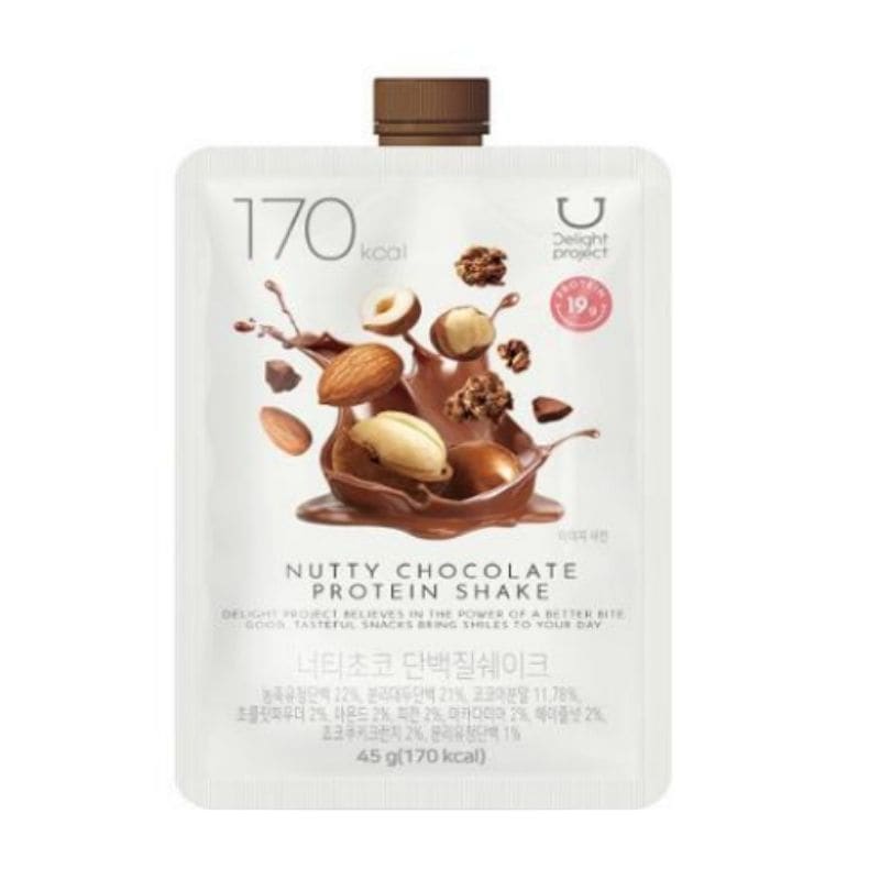 【新商品】プロテインシェイク（ナッティチョコ *7個入り）/ たっぷりのトッピング/濃厚なチョコレート味/体重管理用
