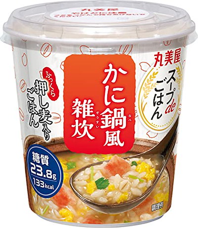 他サイト： 丸美屋食品工業 スープdeごはんかに鍋風雑炊 69g ×6個の商品画像