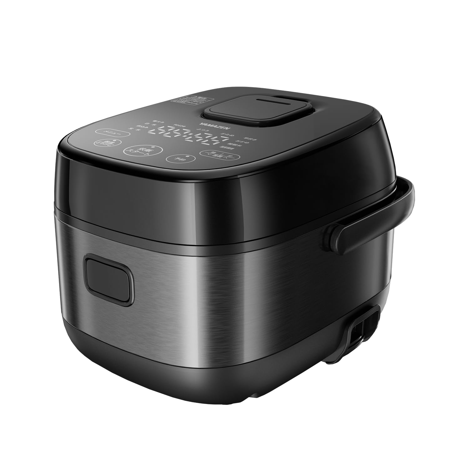 [山善] 炊飯器 一人暮らし 3合 IH 二人暮らし 9種類炊き分け機能 IH式 炊飯器 低温調理 玄米 雑穀米 保温 予約機能 ブラック YJK-E051(B)