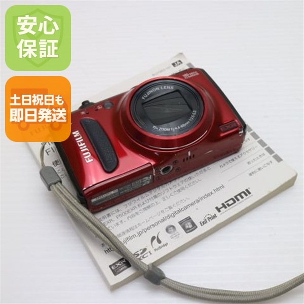 美品 FinePix F550EXR レッド FUJIFILM デジカメ 25