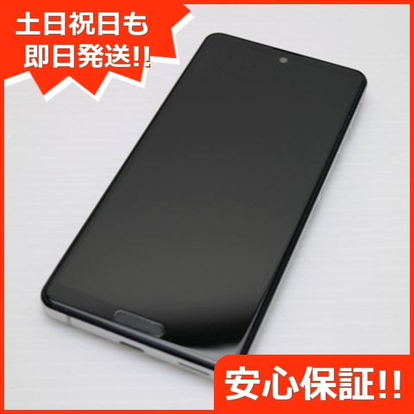 美品 SH-41A AQUOS sense4 シルバー 36