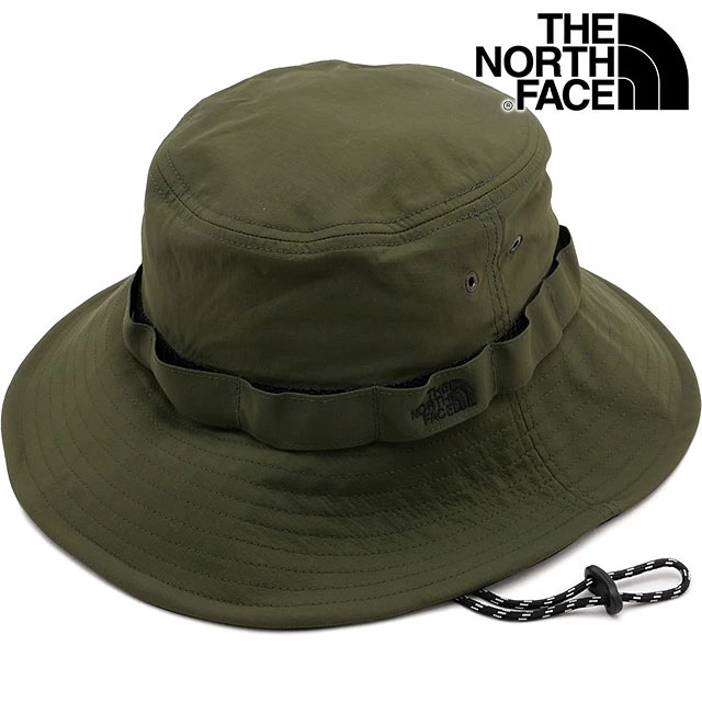 メール便 ワイドダウンブリムハット [NN02440-NT] Wide Down Brim Hat メンズレディース TNF 帽子 UVケア サファリハット アウトドア ニュートープ