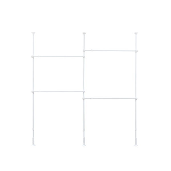 TWR3-2630 ホワイト 突っ張りワードローブ メーカー直送
