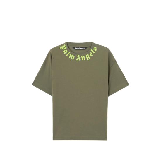 PALM ANGELS Men Tops PMAA109S26 JER008 5614 GREEN