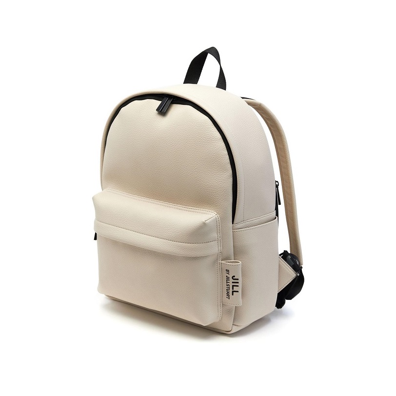 23SS Leather Strap Logo Unisex Backpack / 2色