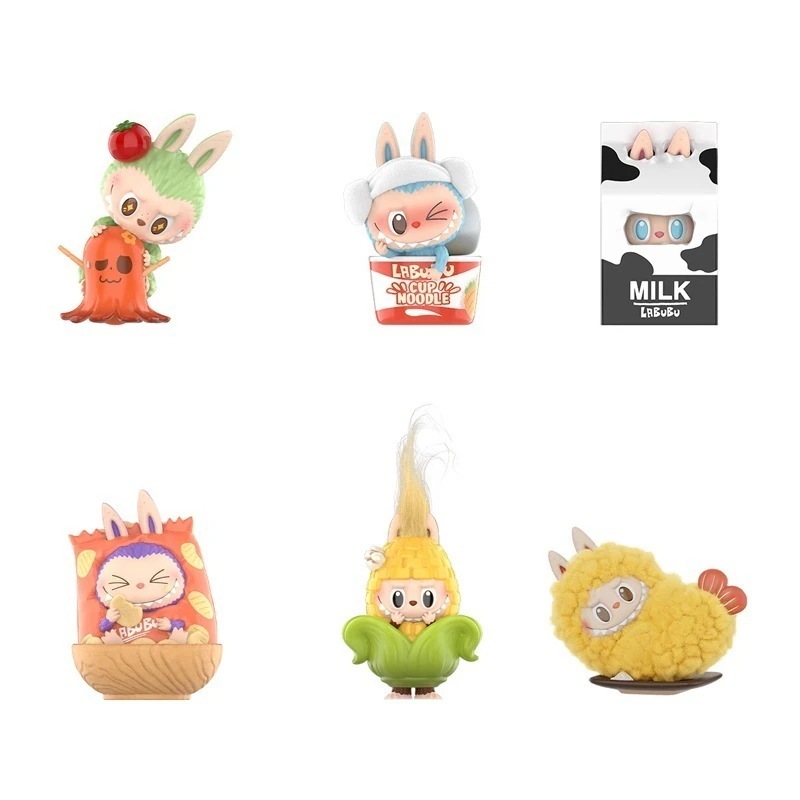 公式正規品POP MART LABUBU THE MONSTERS Wacky Mart シリーズ ガチャポン ブラインドボックス ランダムフィギュア サプライズギフト