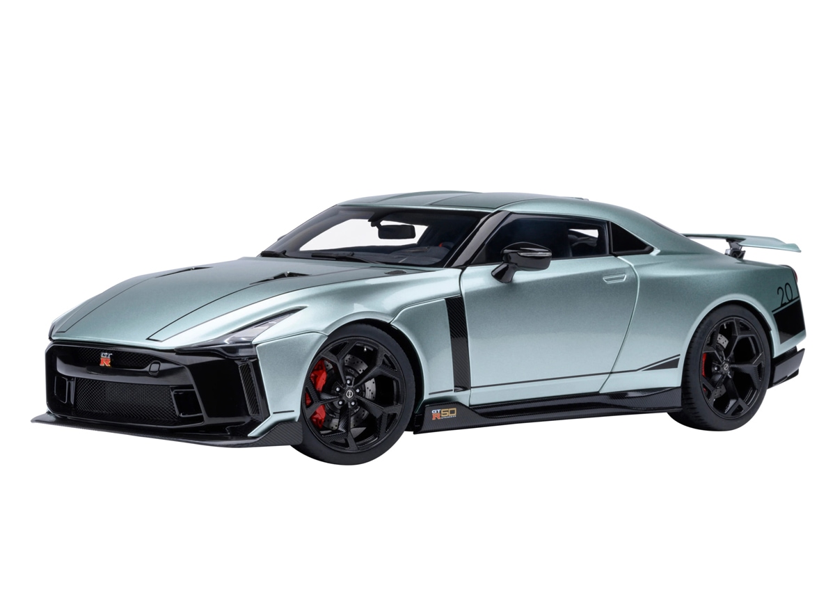オートアート 1/18 NISSAN GT-R50 by ITALDESIGN （メタリック・グリーン/ブラック）【77512】 ミニカー AUTO 77512 ニッサン GT-R50 by イタルデ 25,304円
