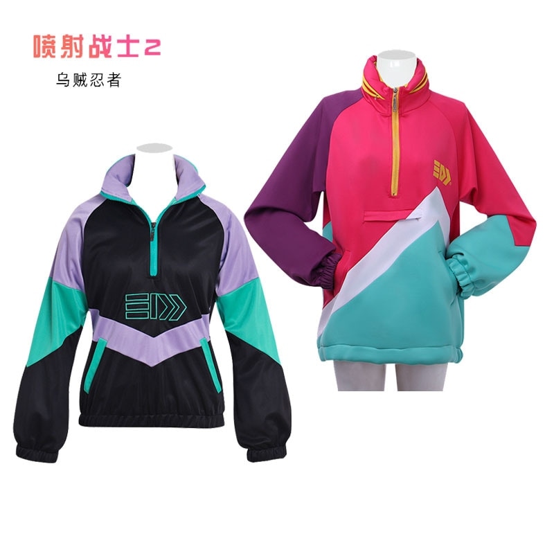 衣装 2コス カジュアル イカ忍者 ハロウィン コスプレ スポーツウェア スプラトゥーン 女性 6,433円