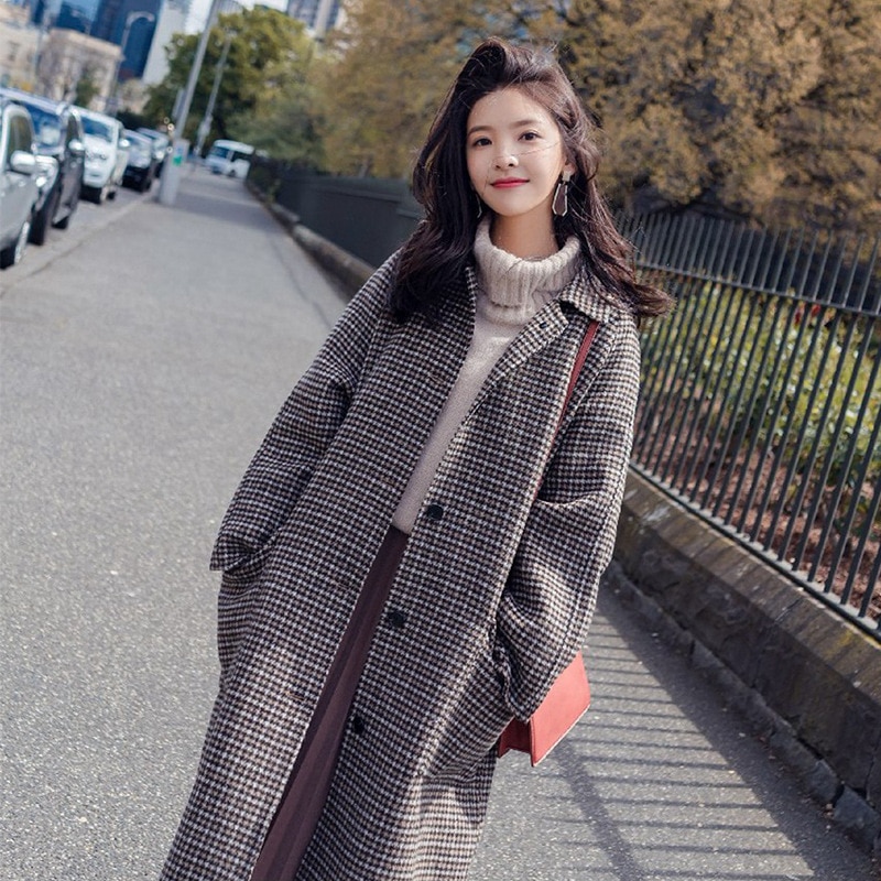 超目玉新品 ステンカラーコート チェックコート アウター レディース 冬 ロングコート チェック柄 コート ロング 大きいサイズ 3L カジュアル おしゃれ シンプル 秋冬