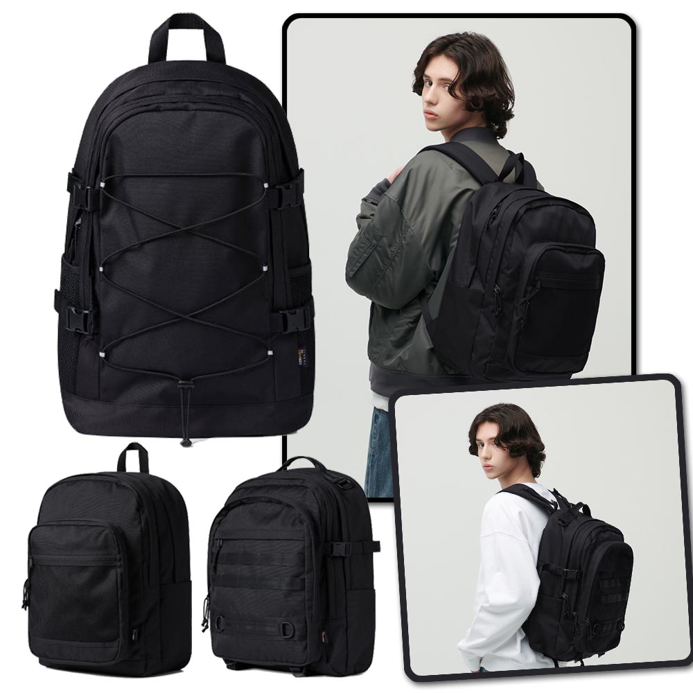 Musinsa StandardCORDURA STRING, UTILITY, MULTI LAYER BACKPACK ムシンサ スタンダード バックパック 3種 ムシンサ 人気リュック