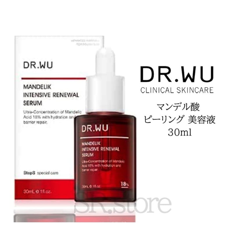 【ゆうパケットパフ】 マンデル酸 ピーリング 角質ケア美容液 マンデリック インテンシブ 18%セラム 30ml
