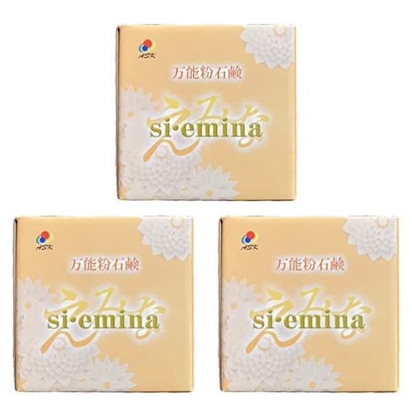 エコット 万能粉石鹸 siemina えみな 1kg 3個
