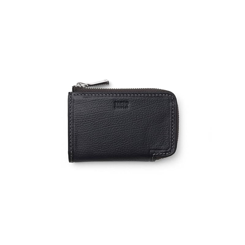 [タケオキクチ] クォーター 小銭入れ 牛革 メンズ No.742631 クロ