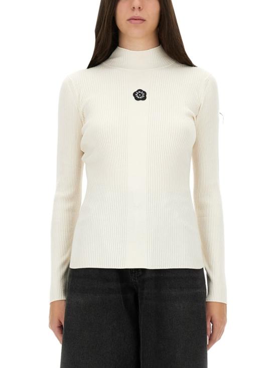 KENZO Women Knitwear FF62TO6123LG 01 White