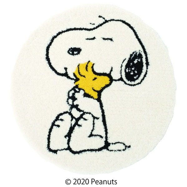 スミノエ 14300540 マット ホワイト 65×65cm PEANUTS スヌーピー クロースフレンド 14300540 メーカー直送
