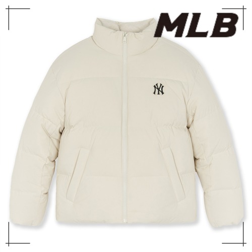 MLB公式 ダウン Basic Curve Padding NY (D.Cream)