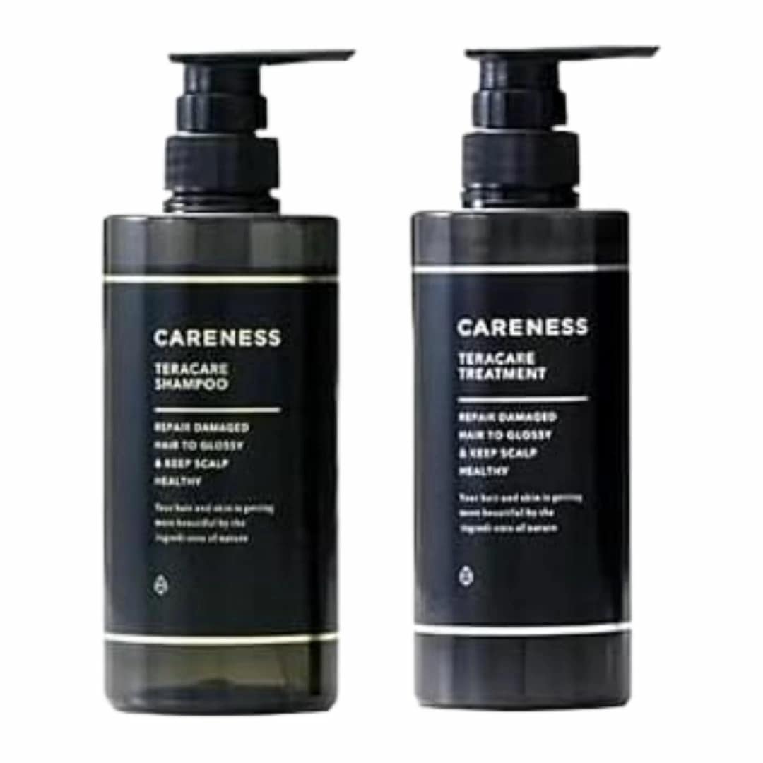 ケアネス テラケアシャンプー 500ml トリートメント 400g 2種セット ヘアケア シャンプー トリートメント 頭皮ケア スカルプケア