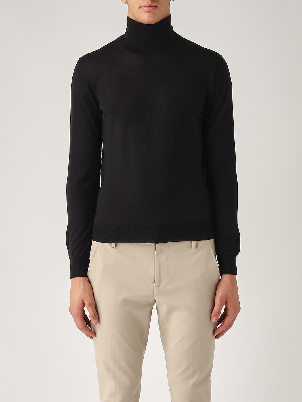 5713113190 099 ブラック 秋冬2024 ニットウェア メンズ ia