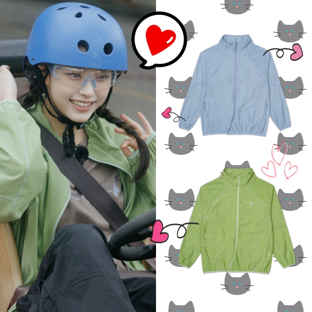 [NewJeans ヘリン 着用] MESH JACKET 2Color 18,600円