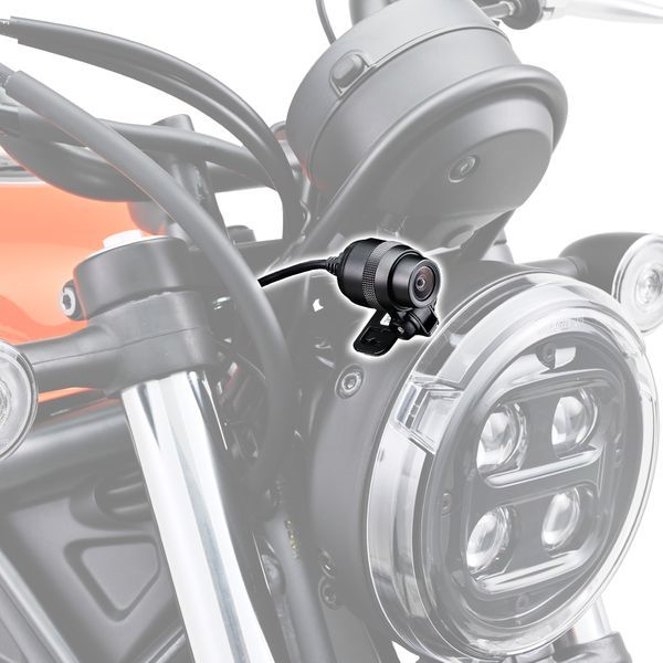 デイトナMio(ミオ) バイク用 ドライブレコーダー 前後2カメラ 駐車監視 200万画素 microSD 64GB付属 フルHD 防水 防塵 LED信号 Gセンサー GPS M820WD 40860