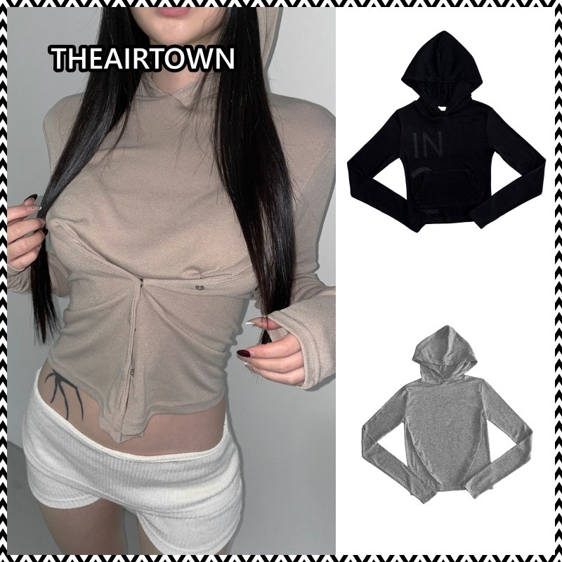 THEAIRTOWN valley clip hoodie Top