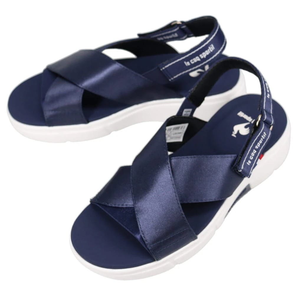 正規品 サンダル LCS ロワール CB SD LCS LOIRE CB SD ネイビー QL3XJE34NV