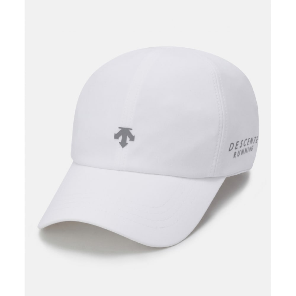 DESCENTE ランニング ボールキャップ ホワイト SQ323RCP72