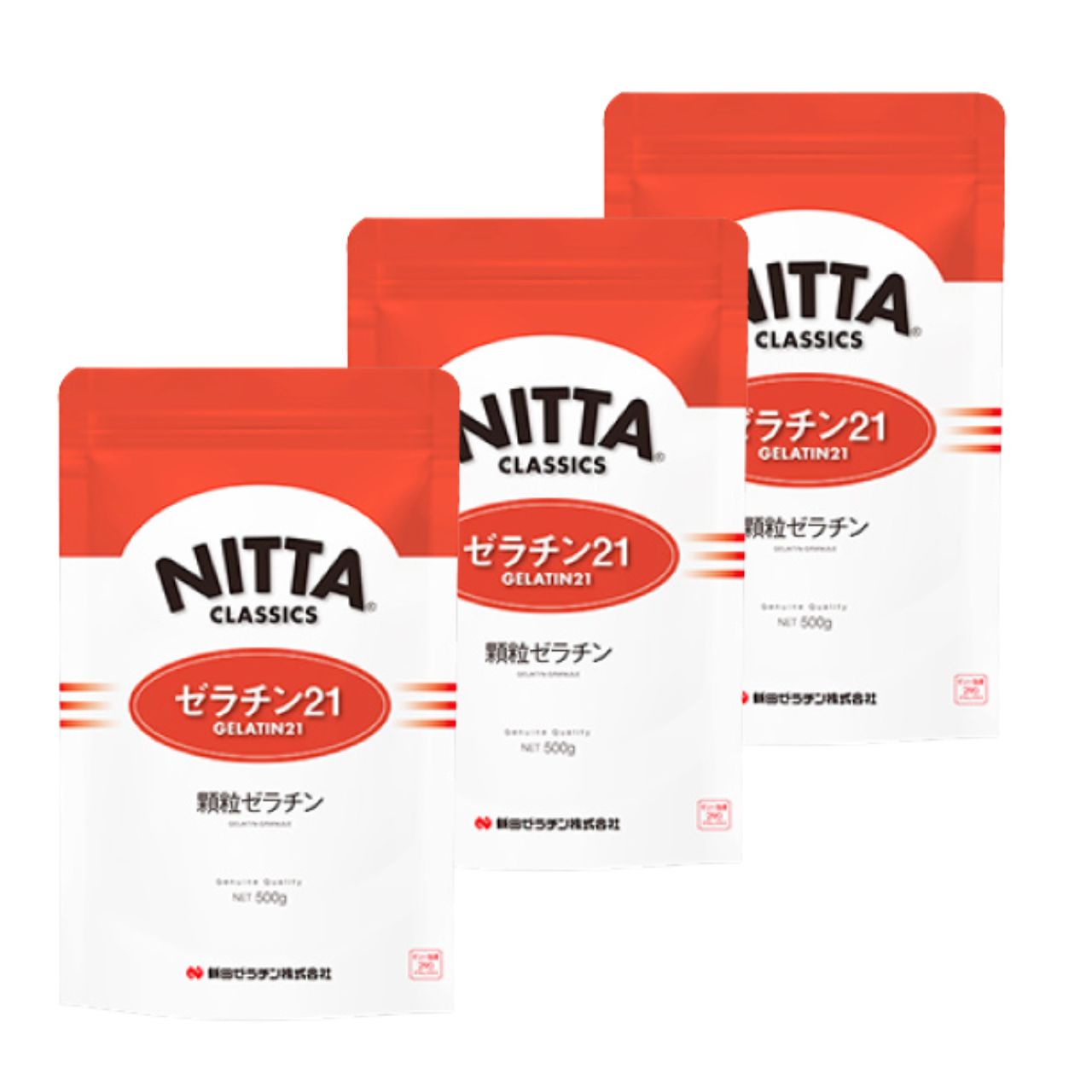 新田ゼラチン ゼラチン 21 500g 3個 顆粒ゼラチン 新田 NITTA ゼラチン ゼラチン21-H50