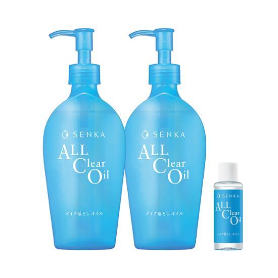 センカ オールクリアオイル 230ml+230ml ダブル企画 (+クレンジングオイル 20ml)