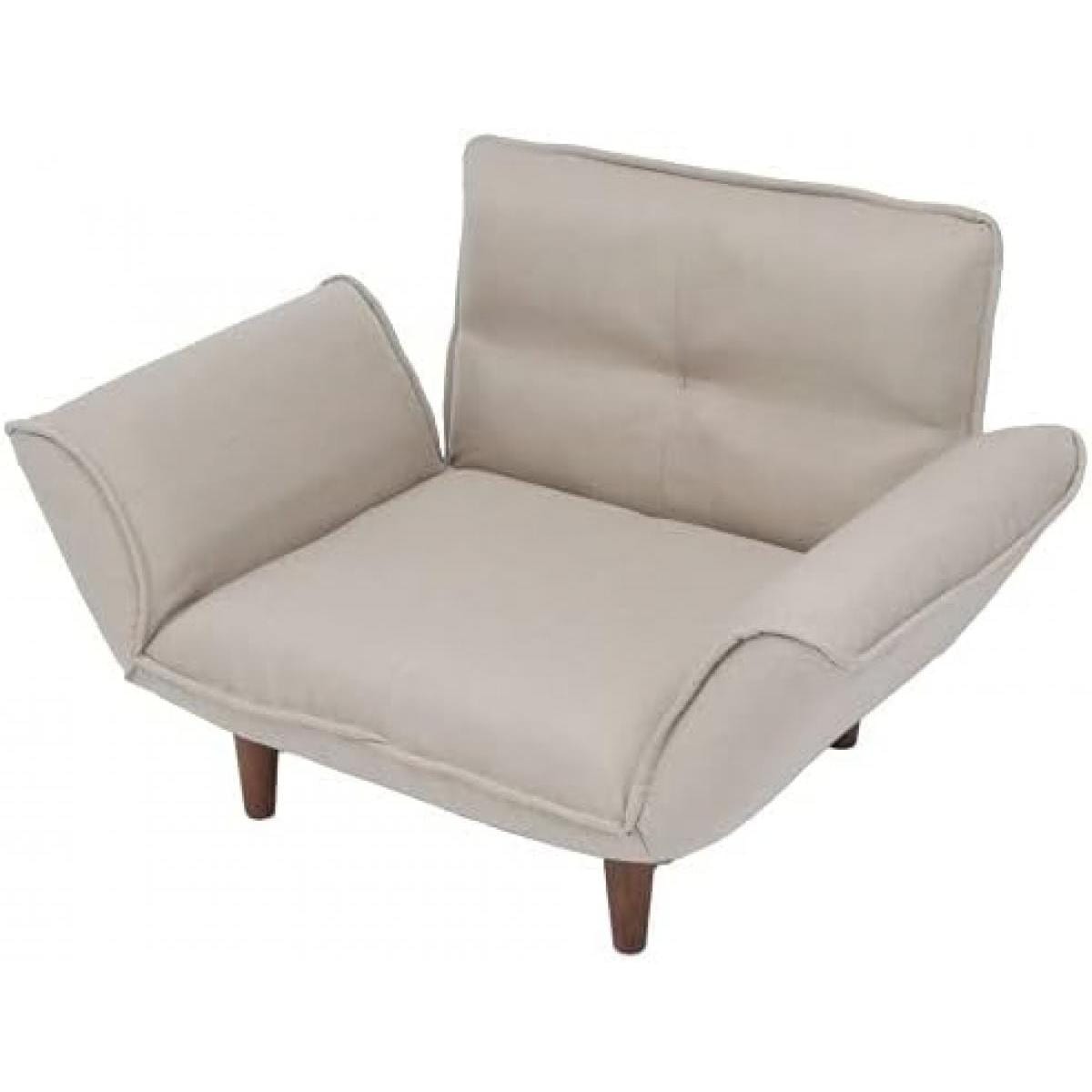 【I】セルタン CELLUTANE 1人掛け カウチソファ ダリアンベージュ 日本製 リクライニング ソファ リビング 【受注生産品】A282p-560BE【代引不可/沖縄