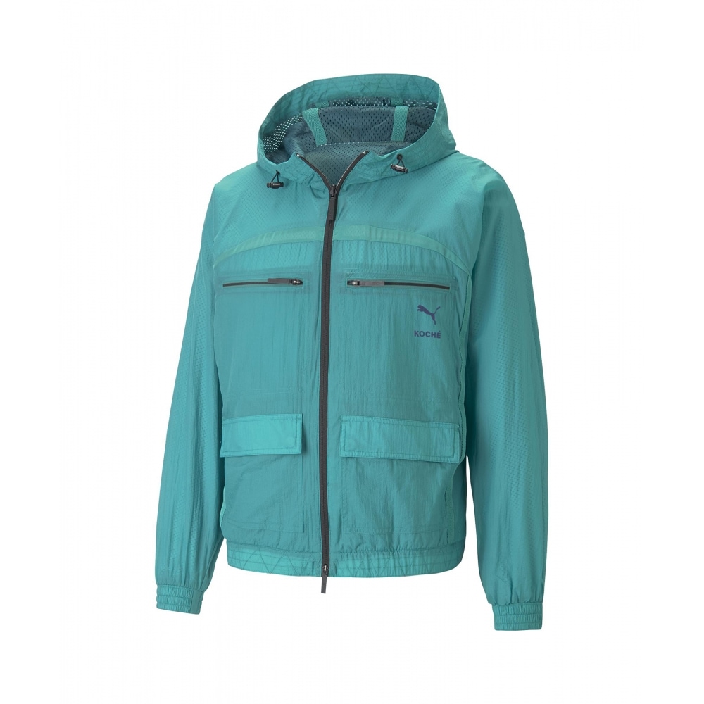 PUMAプーマXコシェリバーシブルウィンドブレーカー - ブルーグリーン/ 538802-77