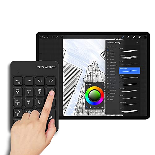 X-18 Procreate用 左手デバイス プロクリエイト プロクリ ショートカット キーパッド キーパッド (ブラック) 4,493円