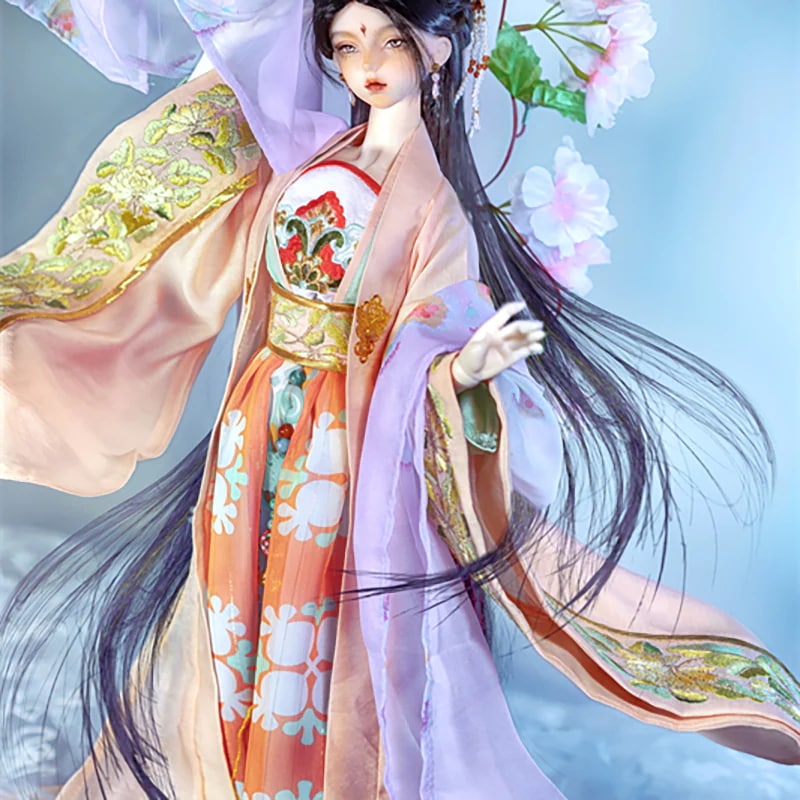 BJDドール用衣装セット 古風 時代服 漢服 SD/MSD/SD16サイズ人形用