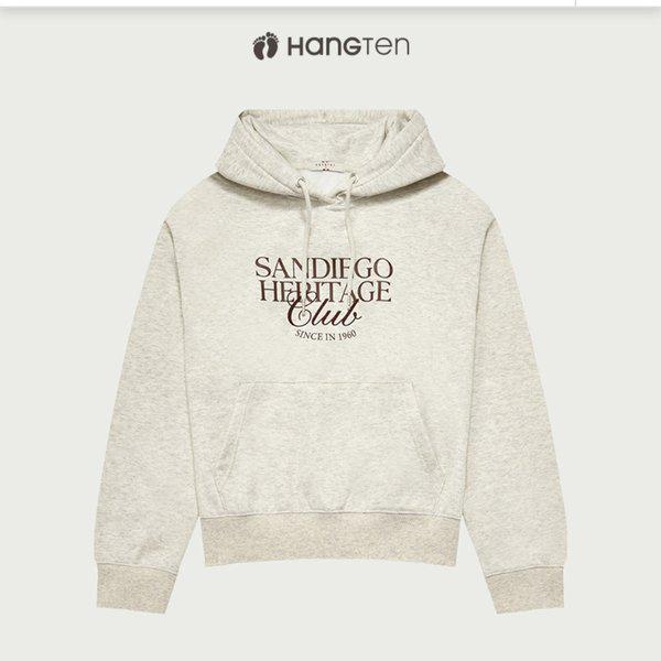 女性用バックブラッシュロゴビッググラフィックパーカー 10540-131-853-12BC-SH