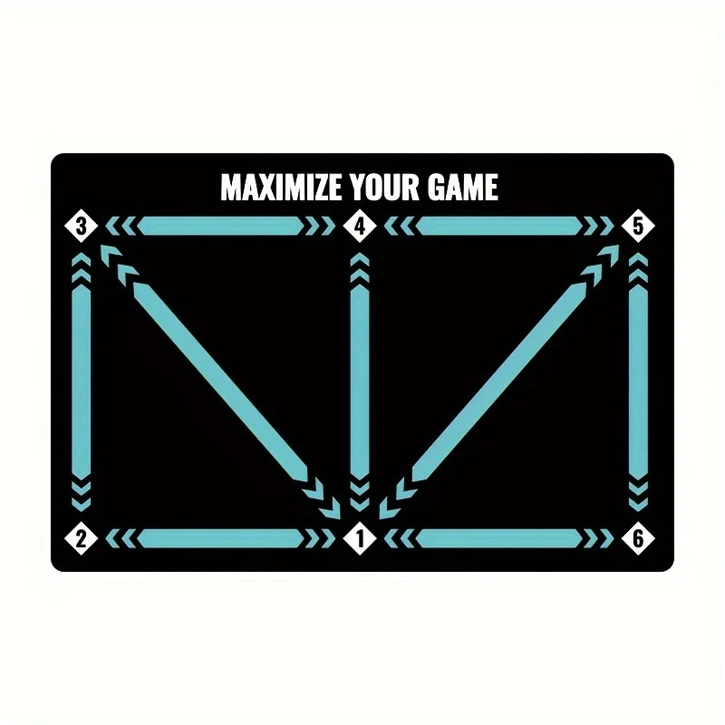 滑り止めサッカー練習マットサッカーマットカーペット屋内屋外で使用できるミニサッカー練習器具【MPSP24070269】 4,957円