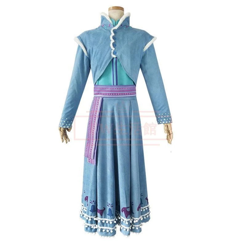アナと雪の女王 アナ Anna コスプレ衣装 コスチューム 演出服 アニメ ゲーム ハロウィン cos 変装コスチューム