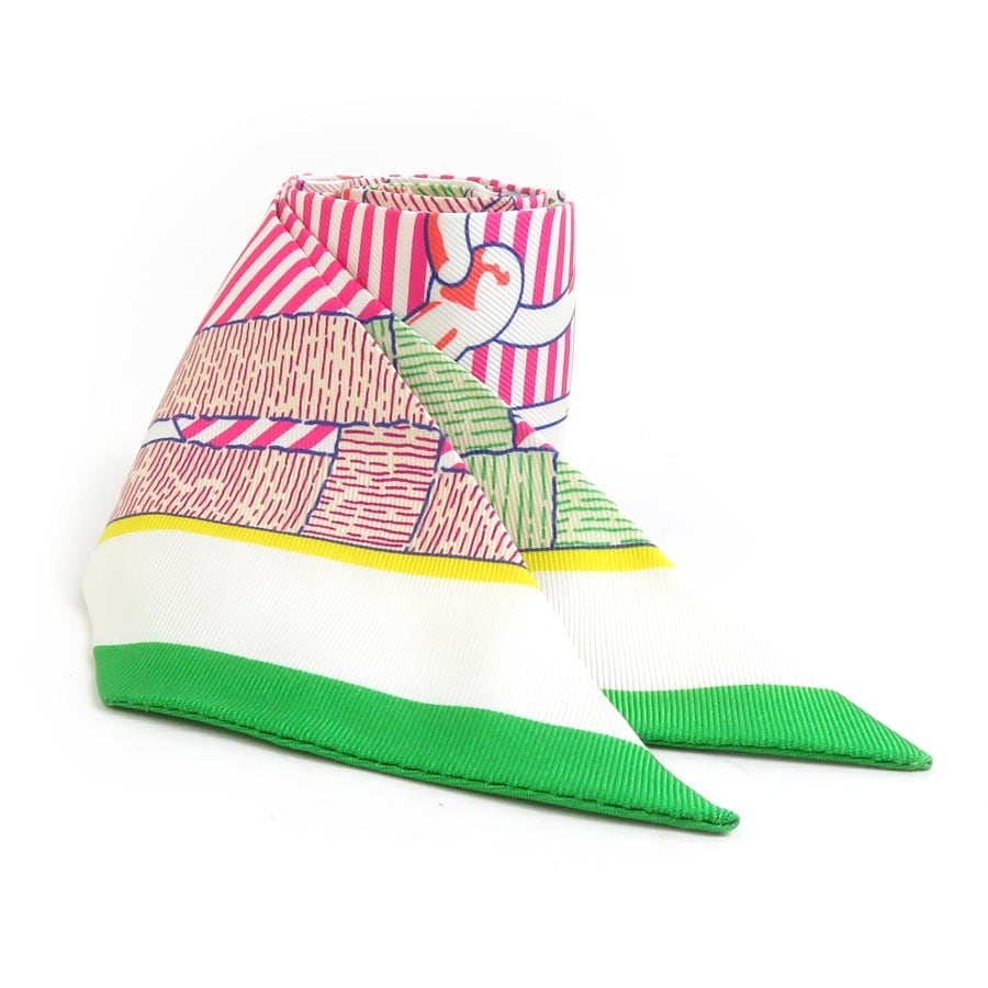 エルメス HERMES スカーフ ツイリー シルク マルチカラー レディース h31046g 13,706円