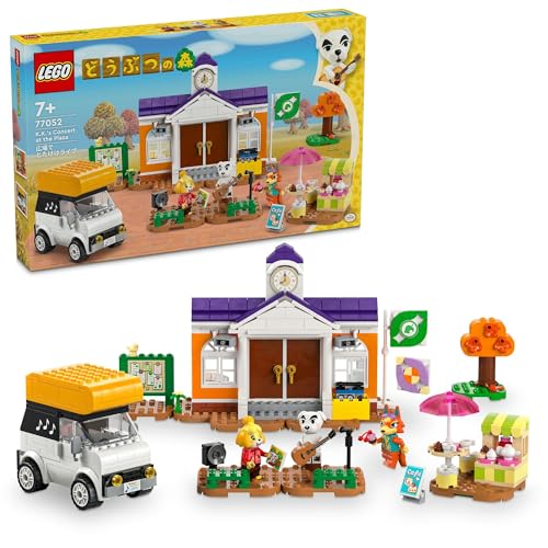 レゴ(LEGO) どうぶつの森 広場で とたけけライブ おもちゃ 玩具 誕生日 プレゼント ブロック 女の子 男の子 子供 7歳 8歳 9歳 小学生 ゲーム ごっこ遊び おままごと 77052