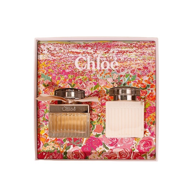 クロエ香水セットオードパルファムEDP 50ml+ボディローション100ml石鹸ローズ香水香水プレゼント