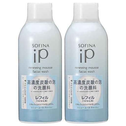 【セット】 花王 ソフィーナ IP リニュー ムース ウォッシュ レフィル 200G 2個セット 洗顔ムース